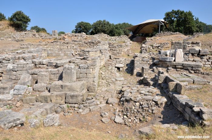 Troia antik kenti güney kapısı