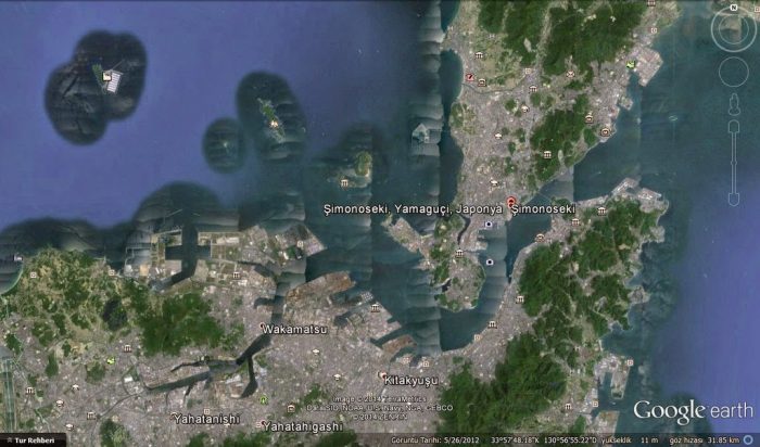 shimonoseki space map 700x412 - İstanbul'a Benzeyen Şehirler
