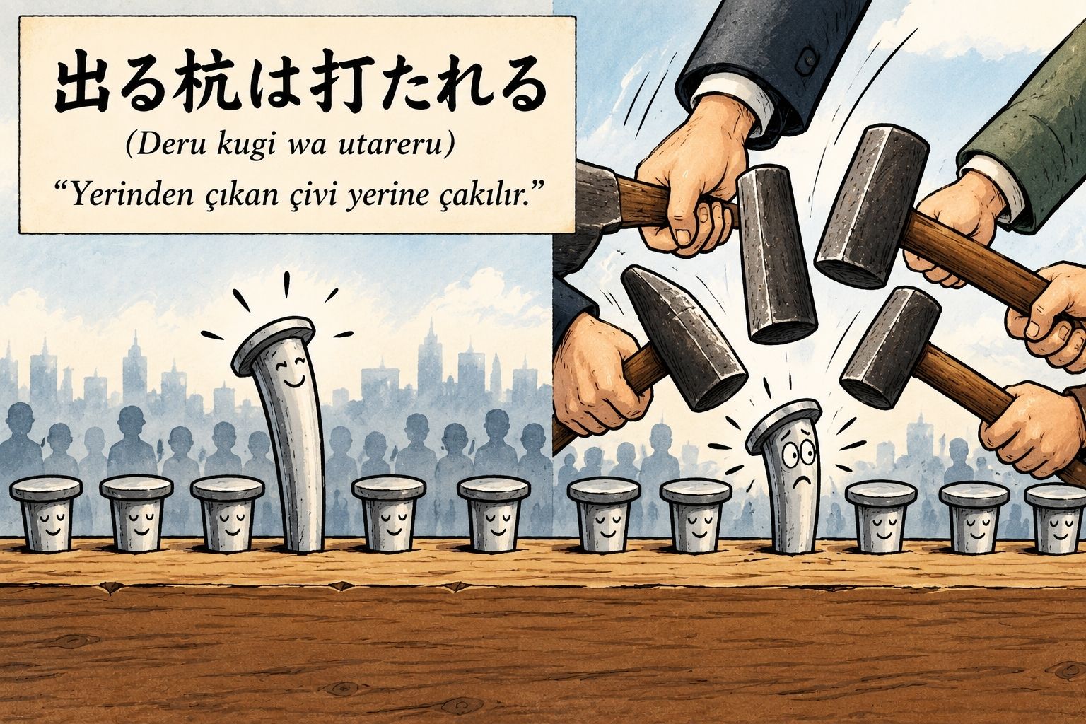 Yerinden Çıkan Çivi Yerine Çakılır civi - Yerinden Çıkan Çivi Yerine Çakılır